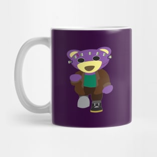 Mr.purple bear is Bearkenstein,Halloween bear,ghost bear Mug